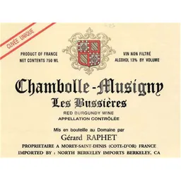 Chambolle-Musigny Les Bussieres