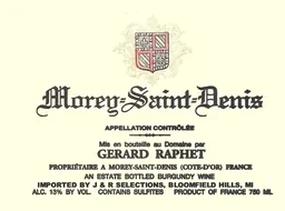 Domaine Gerard Raphet Morey-Saint-Denis
