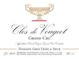Domaine Gros Frere et Soeur Clos Vougeot Grand Cru