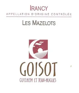 Domaine Guilhem et Jean-Hugues Goisot Irancy Les Mazelots