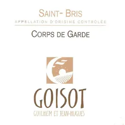 Domaine Guilhem et Jean-Hugues Goisot Saint-Bris Corps de Garde Fie Gris