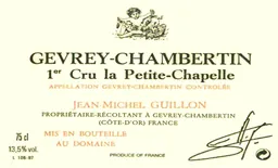 Gevrey-Chambertin La Petite-Chapelle Premier Cru