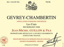 Gevrey-Chambertin Les Crais