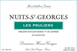 Nuits-Saint-Georges Les Pruliers Premier Cru