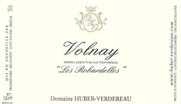 Domaine Huber-Verdereau Volnay Les Robardelles