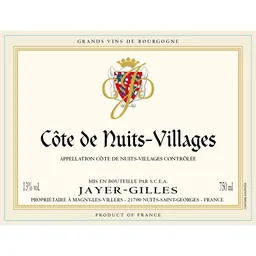 Jayer-Gilles Cote de Nuits-Villages