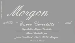 Domaine Jean Foillard Morgon Cuvee Corcelette