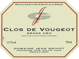 Clos de Vougeot Grand Cru