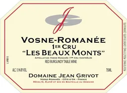 Vosne-Romanee Les Beaux Monts Premier Cru