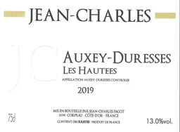 Domaine Jean-Charles Auxey-Duresses Les Hautees