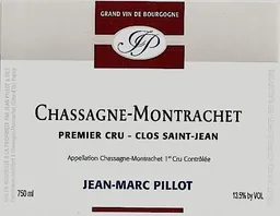 Chassagne-Montrachet Clos St-Jean Rouge Premier Cru