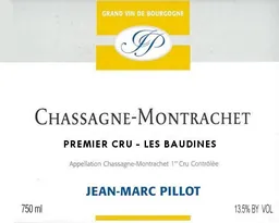 Chassagne-Montrachet Les Baudines Premier Cru