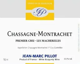 Chassagne-Montrachet Les Macherelles Premier Cru