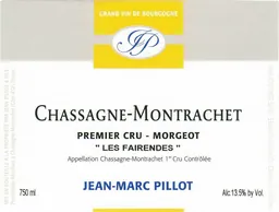 Chassagne-Montrachet Morgeot Les Fairendes Premier Cru