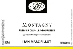 Domaine Jean-Marc Pillot Montagny Les Gouresses Premier Cru