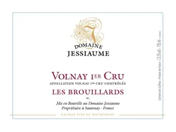 Domaine Jessiaume Volnay Les Brouillards Premier Cru