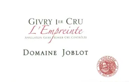 Domaine Joblot Givry L'Empreinte Premier Cru Rouge