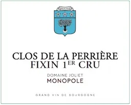 Domaine Joliet Fixin Clos de la Perriere Premier Cru Blanc