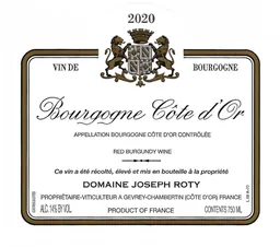 Bourgogne Pinot Noir Cuvee Pressonnier