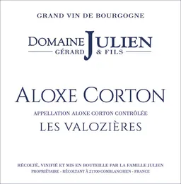 Domaine Julien Aloxe-Corton Les Valozieres