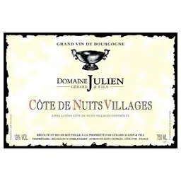 Cotes de Nuits Villages