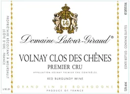 Domaine Latour-Giraud Volnay Clos des Chenes Premier Cru