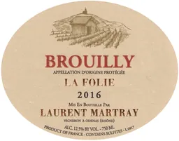 Brouilly La Folie