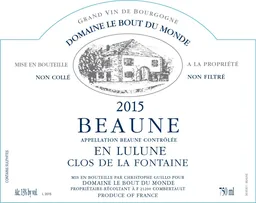 Beaune En Lulune Clos de la Fontaine Blanc