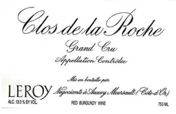 Clos de la Roche Grand Cru