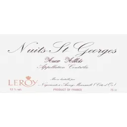 Nuits Saint Georges Aux Allots