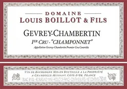 Gevrey-Chambertin Champonnet Premier Cru