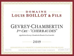 Gevrey-Chambertin Cherbaudes Premier Cru
