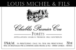 Chablis Forets Premier Cru