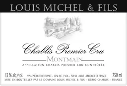 Chablis Premier Cru Montmains