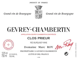 Gevrey-Chambertin Clos Prieur
