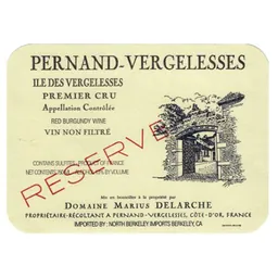 Pernand Vergelesses Premier Cru Ile de Vergelesses