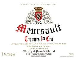 Meursault Charmes Premier Cru