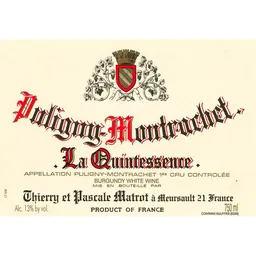 Puligny Montrachet La Quintessence