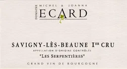 Domaine Michel & Joanna Ecard Savigny-les-Beaune Les Serpentieres Premier Cru