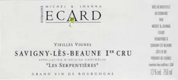 Domaine Michel & Joanna Ecard Savigny-les-Beaune Les Serpentieres Vieilles Vignes Premier Cru