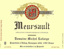 Domaine Michel Lafarge Meursault Vendanges Selectionnees