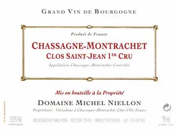 Chassagne-Montrachet Clos St. Jean Premier Cru Rouge