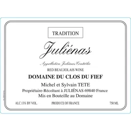 Julienas Cuvee Tradition