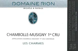 Chambolle-Musigny Les Charmes Premier Cru