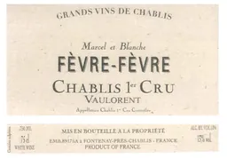 Chablis Vaulorent Premier Cru