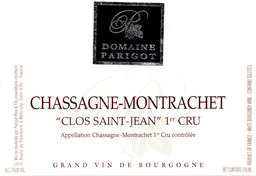 Chassagne-Montrachet Clos Saint-Jean