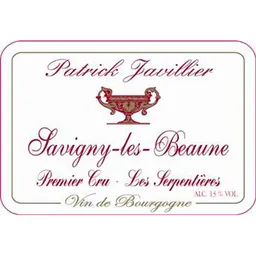 Domaine Patrick Javillier Savigny-les-Beaune Les Serpentieres Premier Cru