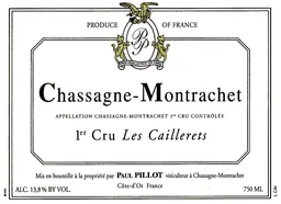 Chassagne-Montrachet Les Caillerets Premier Cru