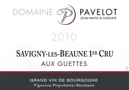 Domaine Pavelot Savigny-Les-Beaune Aux Guettes Premier Cru