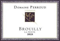 Brouilly La Pente